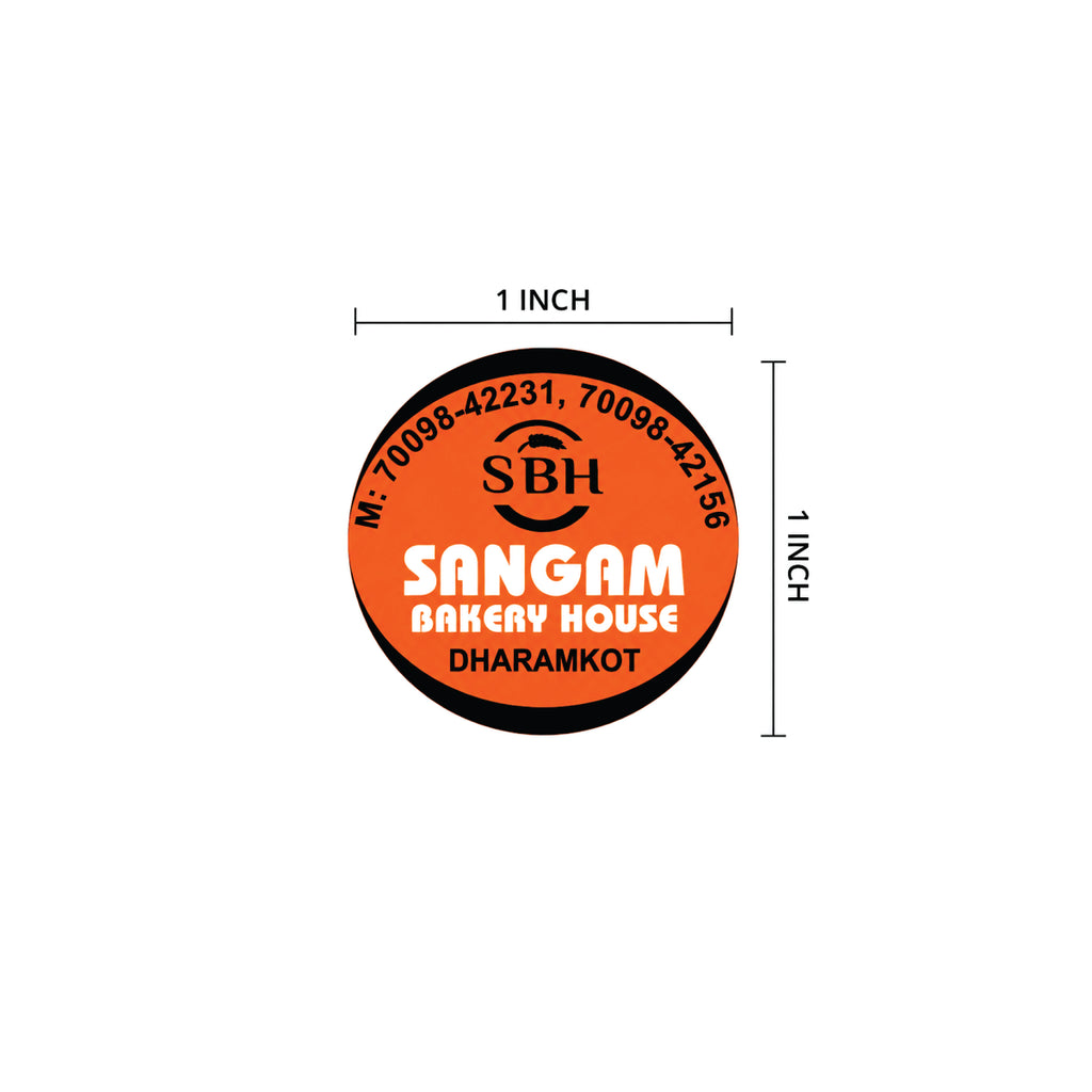 CUSTOM STICKER BK 003 | 100 SHEETS