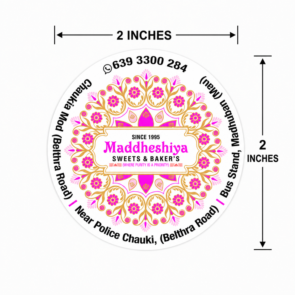 CUSTOM STICKER SW 42 | 100 SHEETS