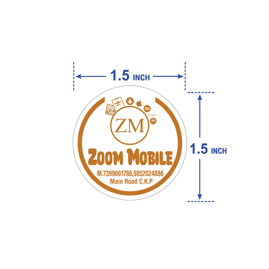 CUSTOM STICKER MO 44| 100 SHEETS