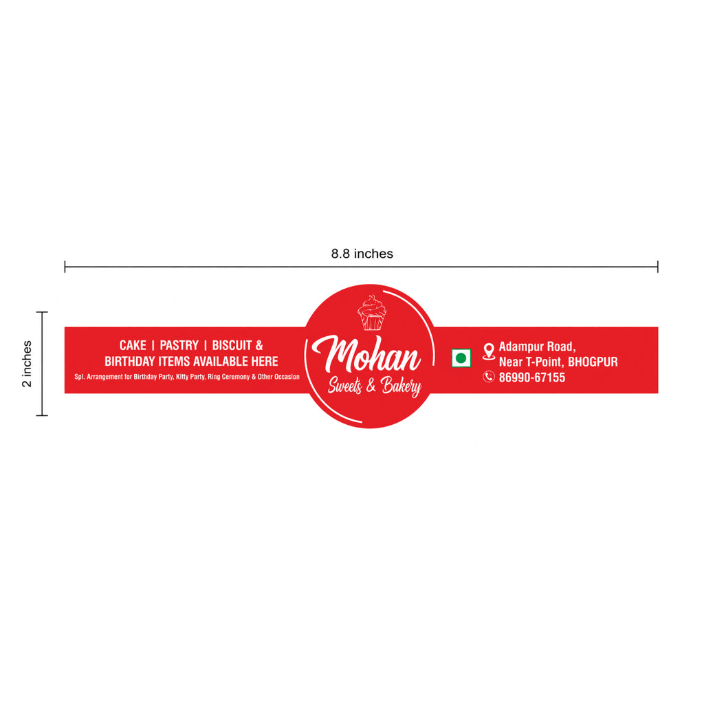 CUSTOM STICKER BK 45| 100 SHEETS