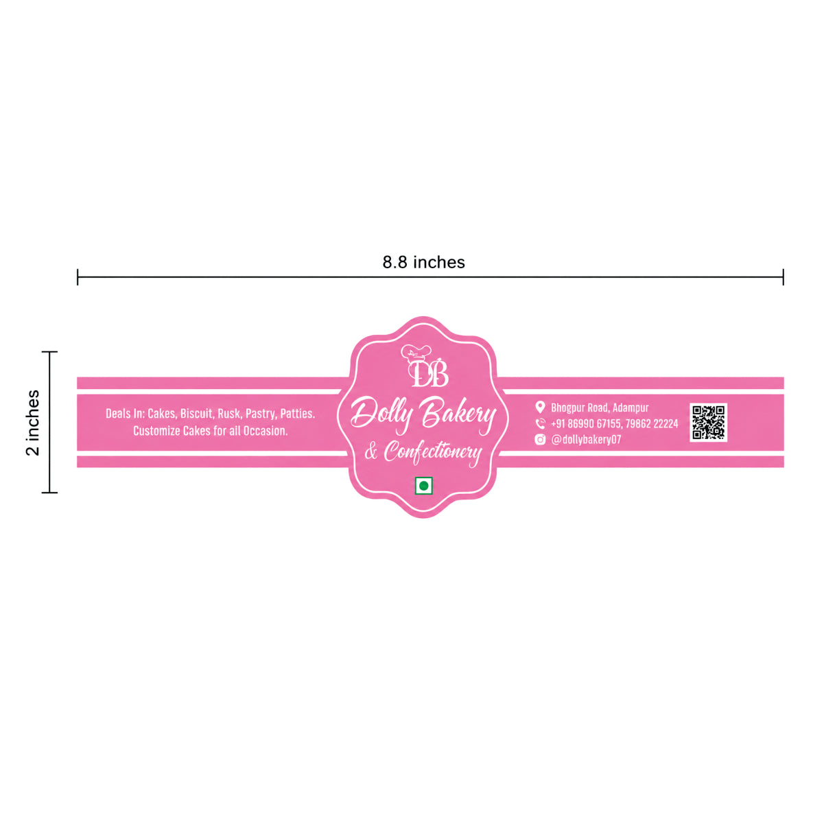 CUSTOM STICKER BK 46| 100 SHEETS