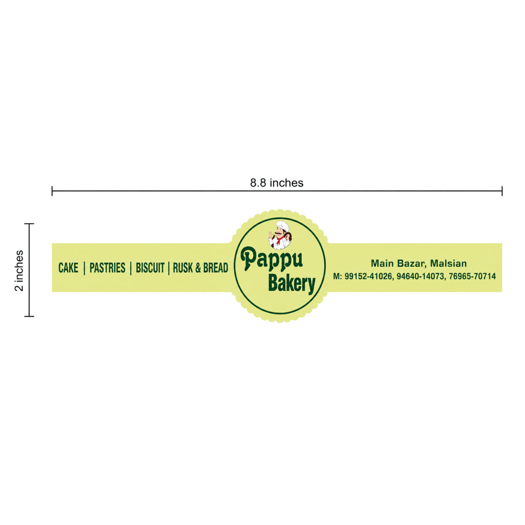 CUSTOM STICKER BK 48| 100 SHEETS