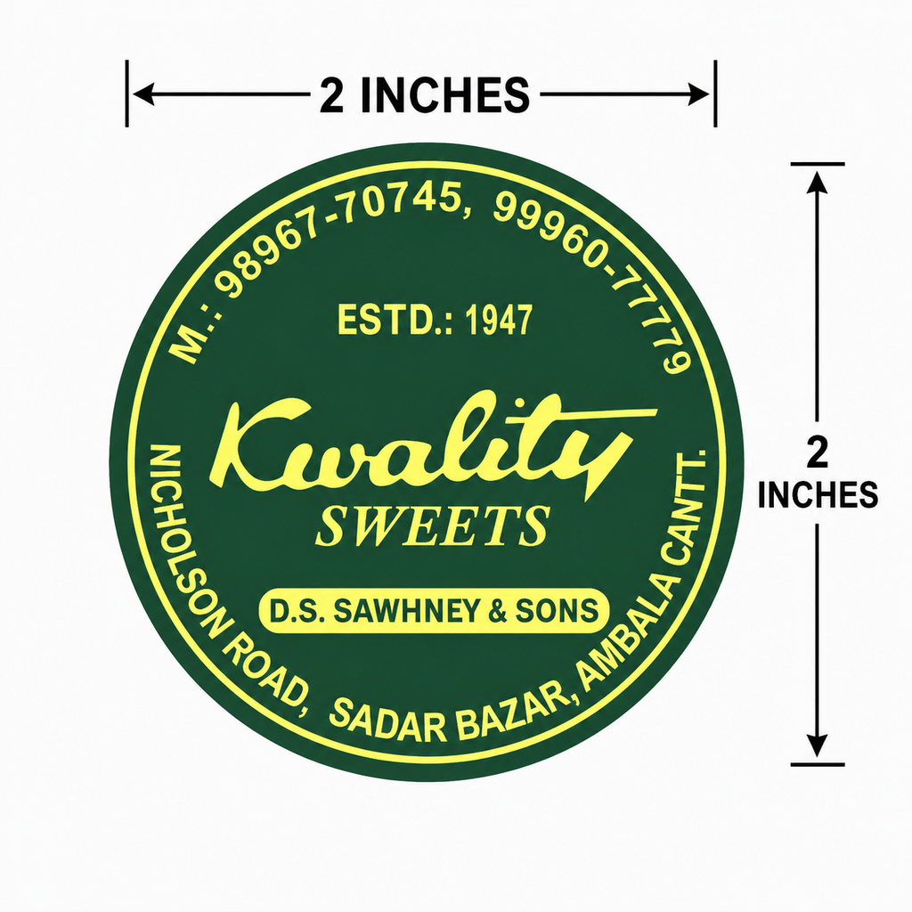 CUSTOM STICKER S 48| 100 SHEETS