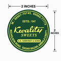CUSTOM STICKER SW 48 | 100 SHEETS