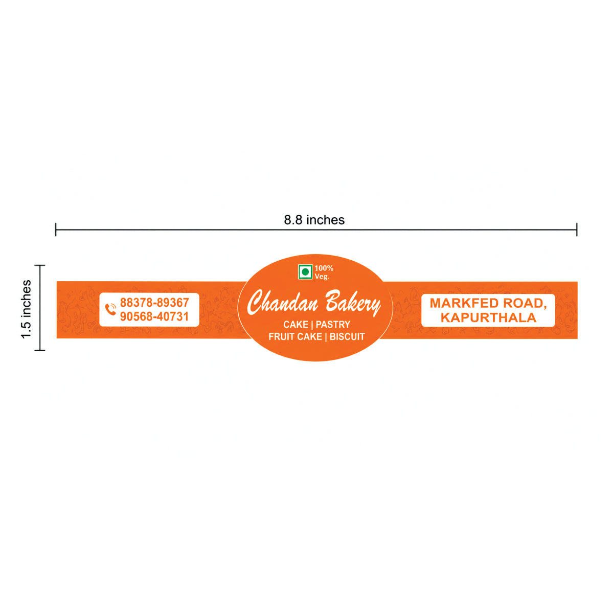 CUSTOM STICKER BK 49| 100 SHEETS