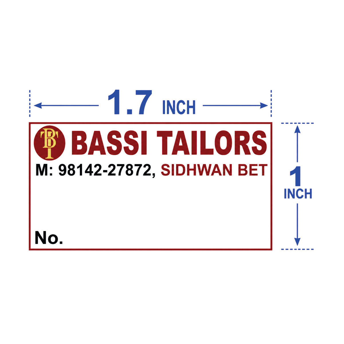 CUSTOM STICKER TA 04| 100 SHEETS