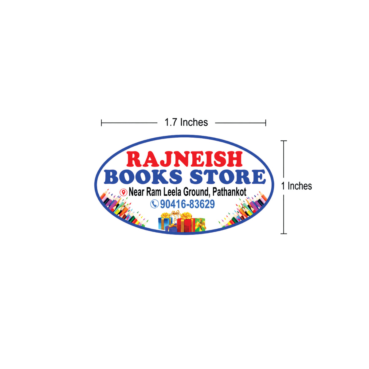 CUSTOM STICKER Bo 04| 100 SHEETS