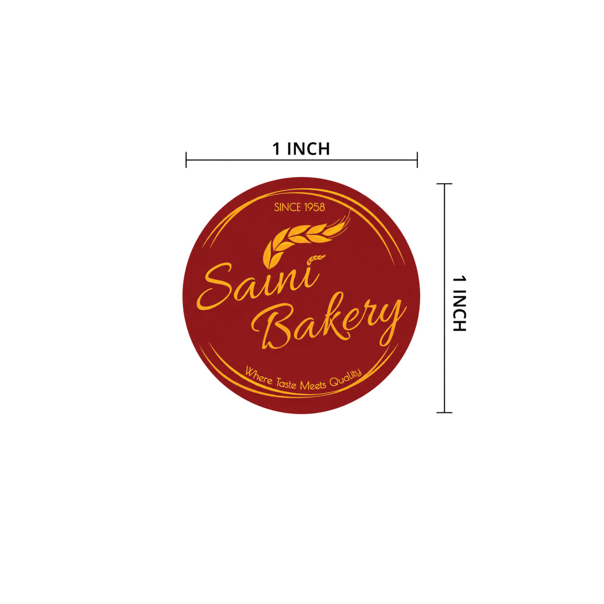 CUSTOM STICKER BK 004 | 100 SHEETS