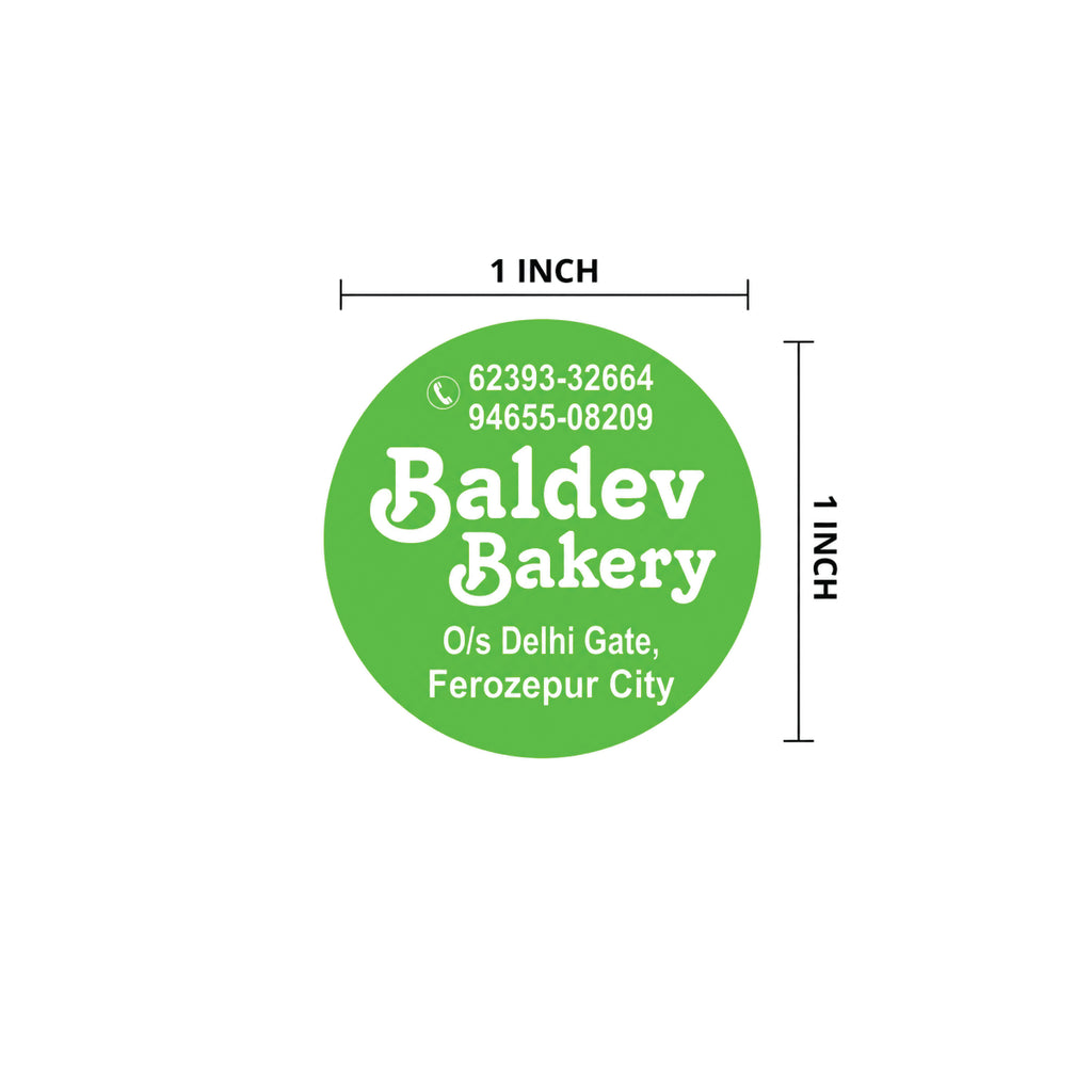 CUSTOM STICKER BK 005 | 100 SHEETS