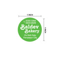 CUSTOM STICKER BK 005 | 100 SHEETS
