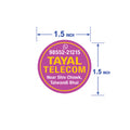 CUSTOM STICKER MO 50| 100 SHEETS