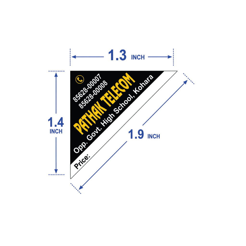 CUSTOM STICKER MO 52| 100 SHEETS