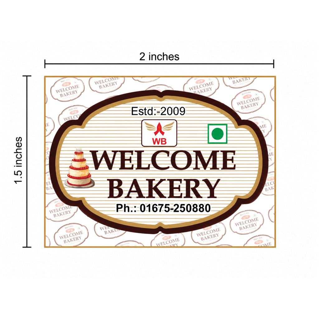 CUSTOM STICKER BK 53| 100 SHEETS