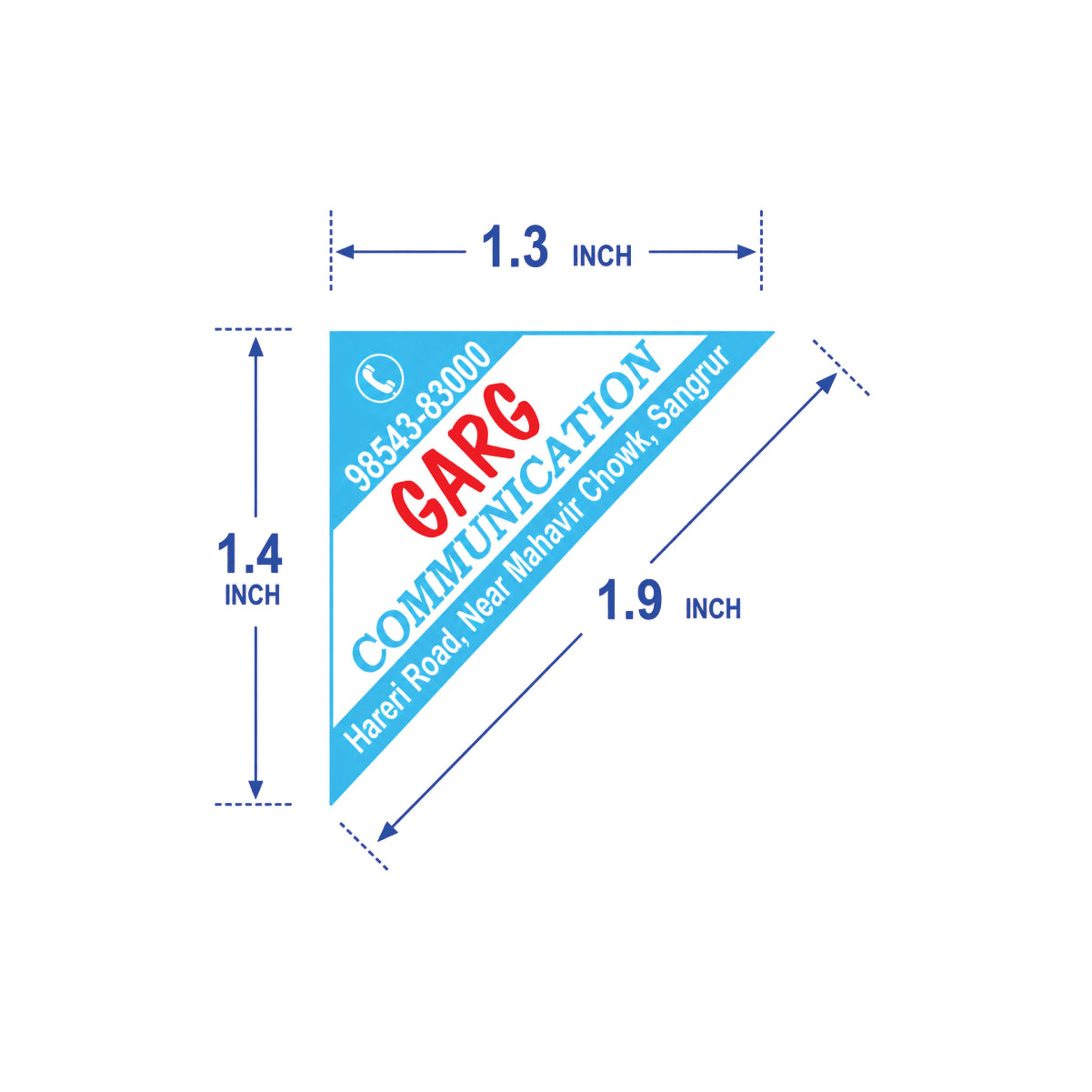CUSTOM STICKER MO 54| 100 SHEETS