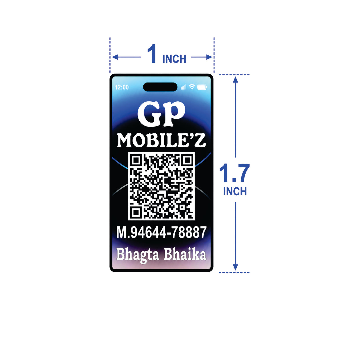 CUSTOM STICKER MO 59| 100 SHEETS
