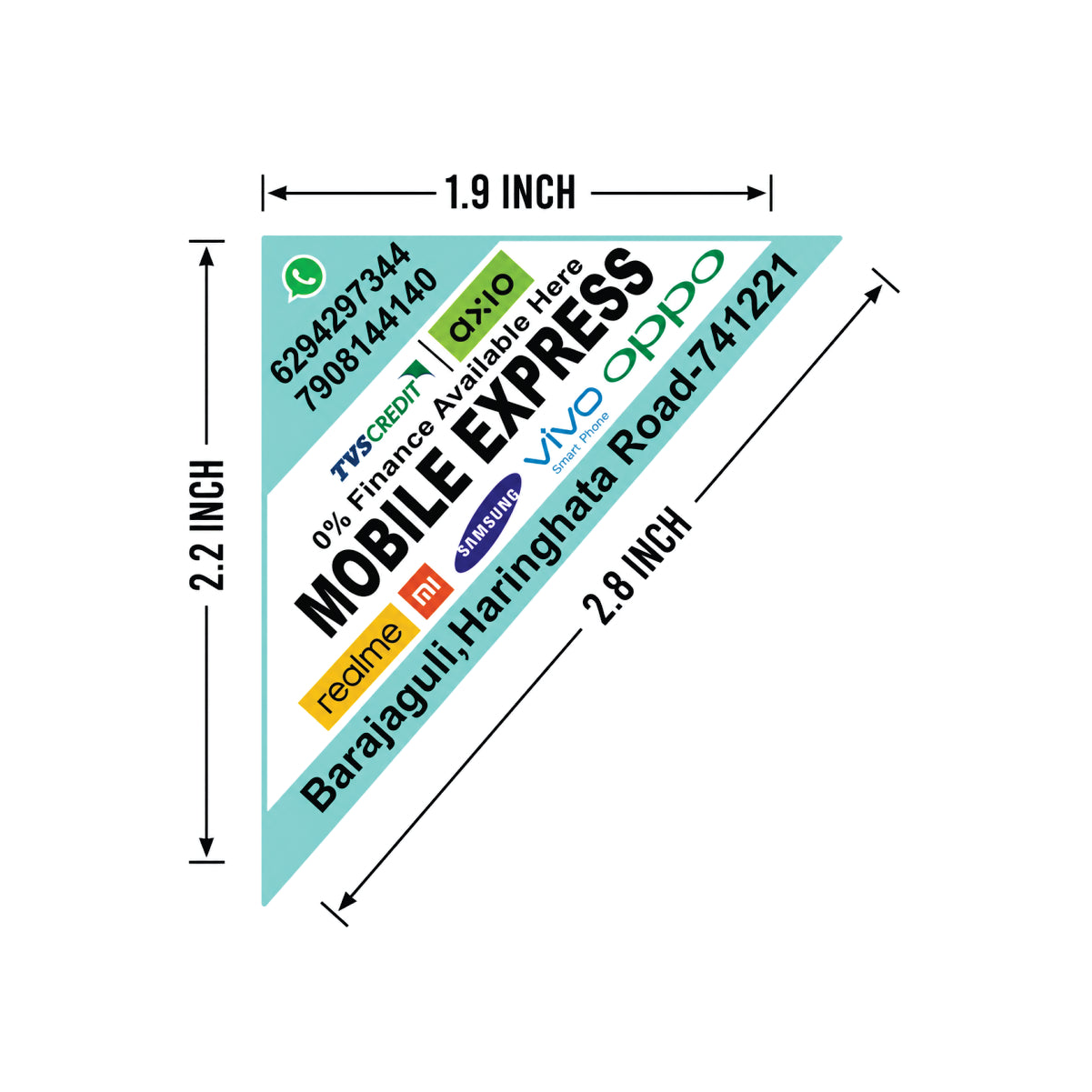 CUSTOM STICKER MO 05| 100 SHEETS