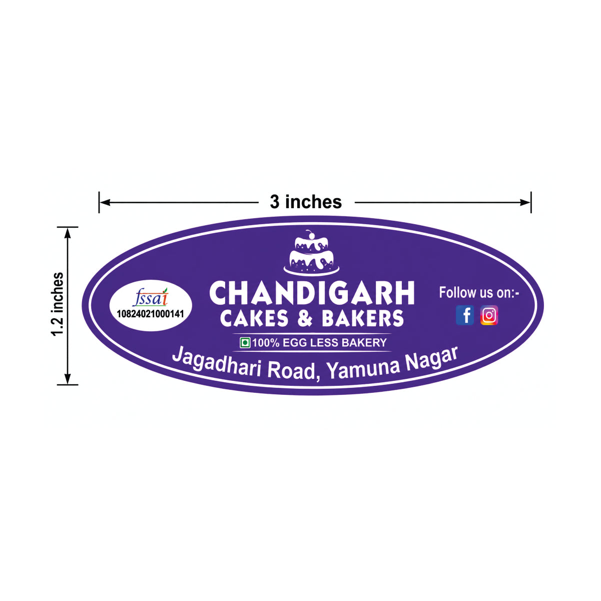 CUSTOM STICKER BK 60| 100 SHEETS