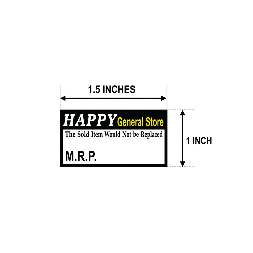 CUSTOM STICKER GE 06 | 100 SHEETS