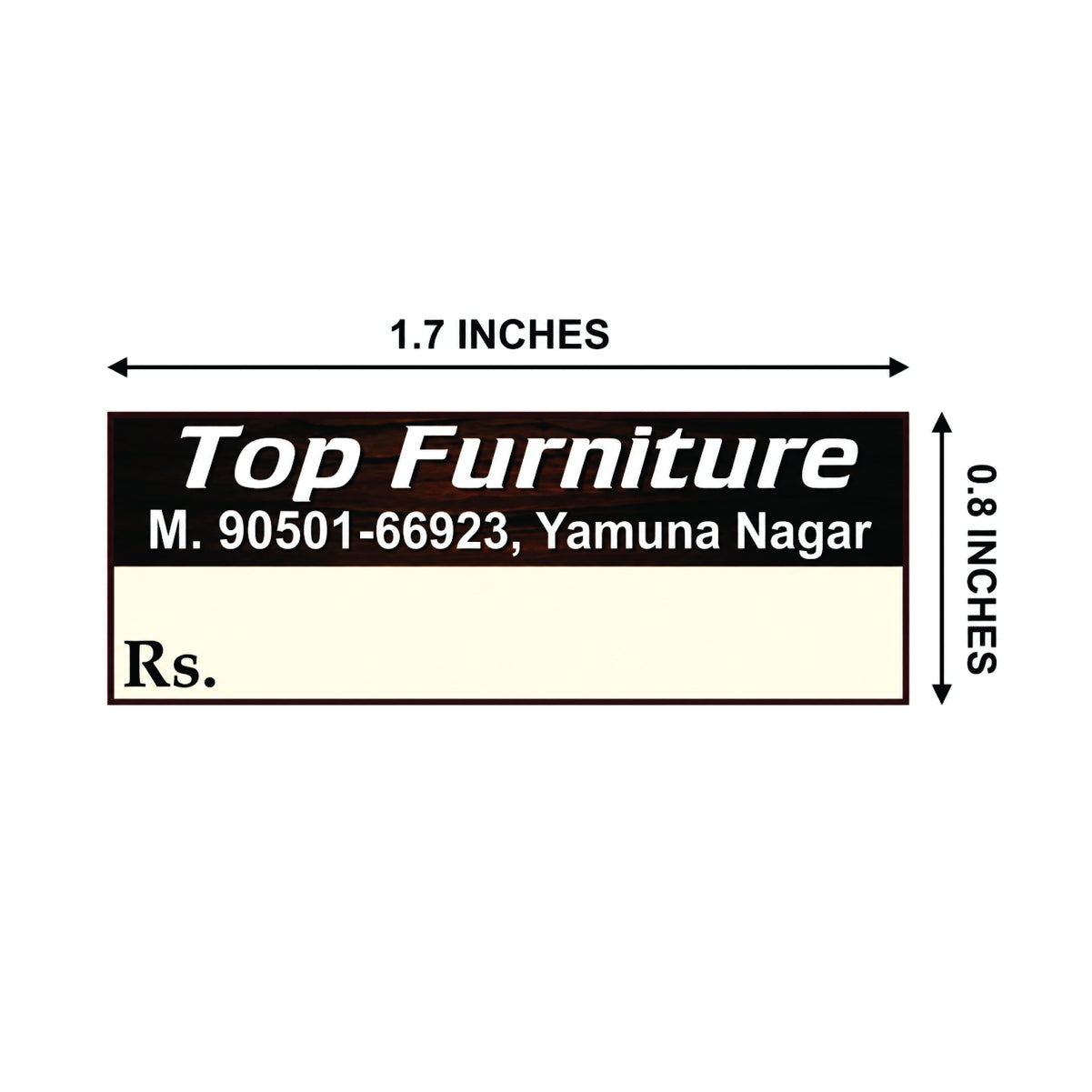 CUSTOM STICKER FUR 06| 100 SHEETS