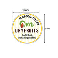 CUSTOM STICKER GR 07| 100 SHEETS