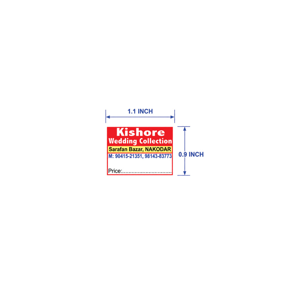 CUSTOM STICKER GE 07 | 100 SHEETS
