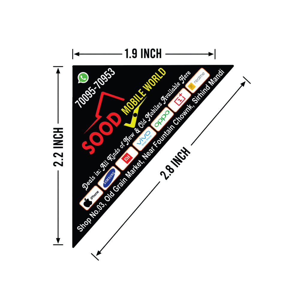 CUSTOM STICKER MO 07| 100 SHEETS