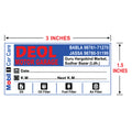 CUSTOM STICKER CR 07| 100 SHEETS