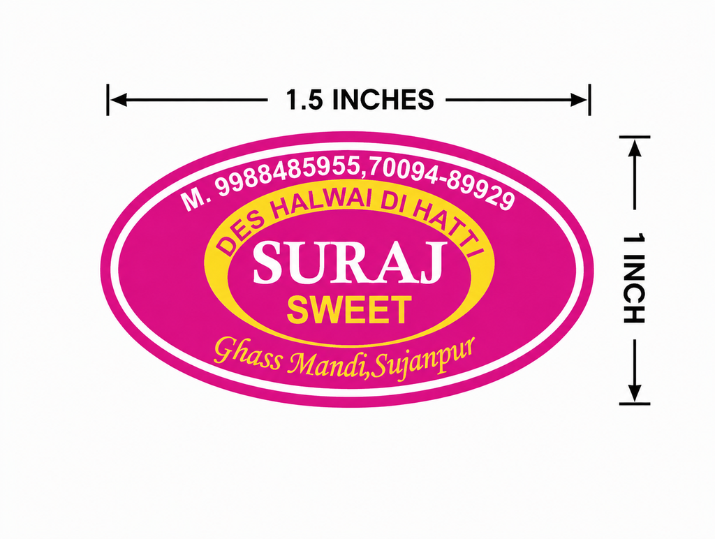 CUSTOM STICKER S 08| 100 SHEETS
