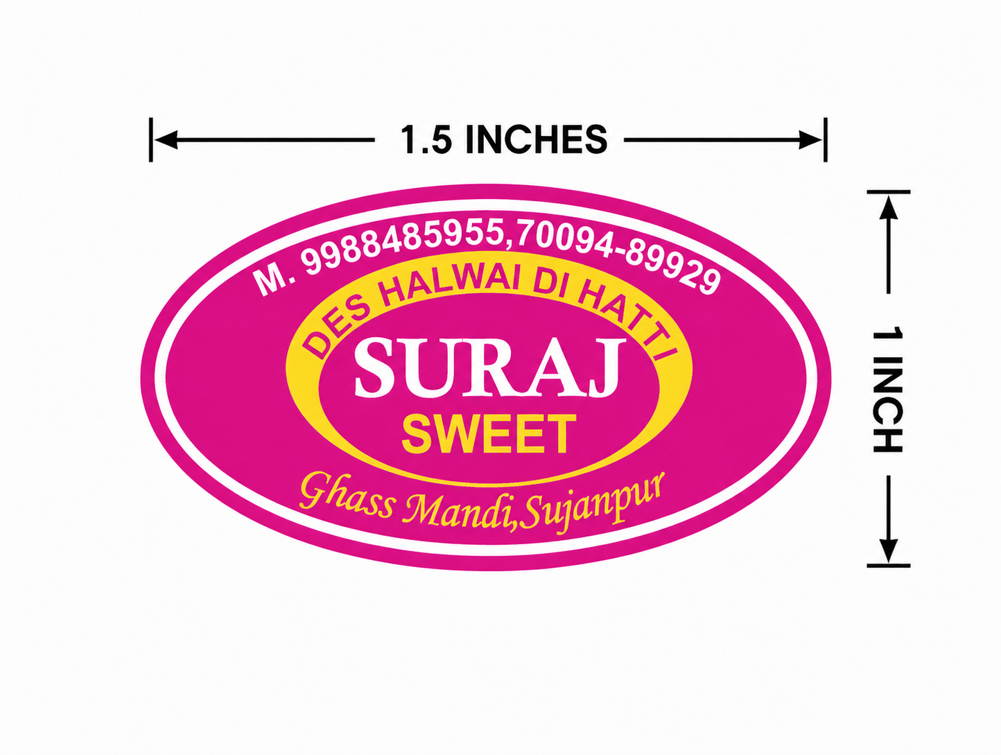 CUSTOM STICKER S 08| 100 SHEETS