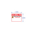 CUSTOM STICKER GE 08 | 100 SHEETS
