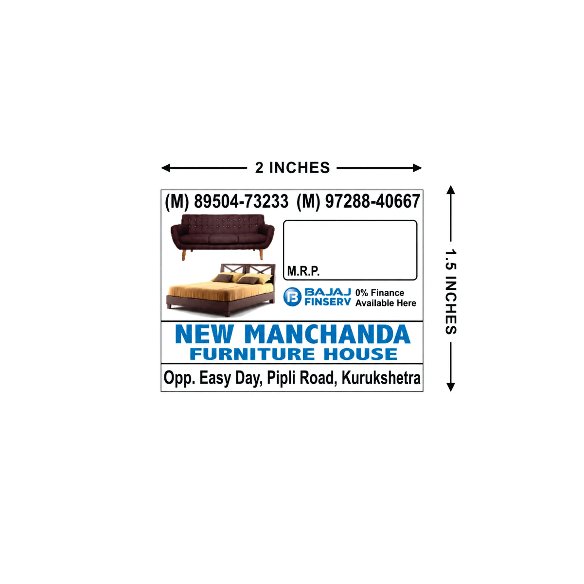 CUSTOM STICKER FUR 08| 100 SHEETS