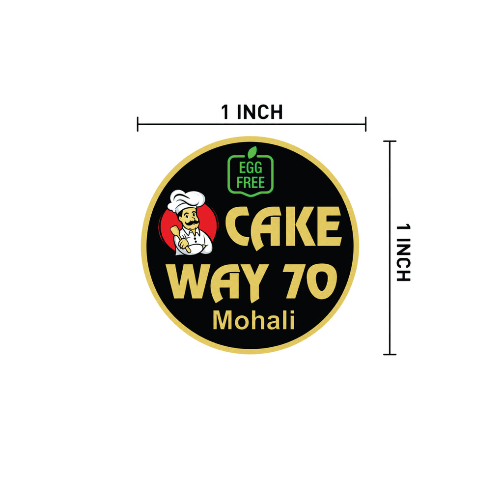 CUSTOM STICKER BK 009 | 100 SHEETS