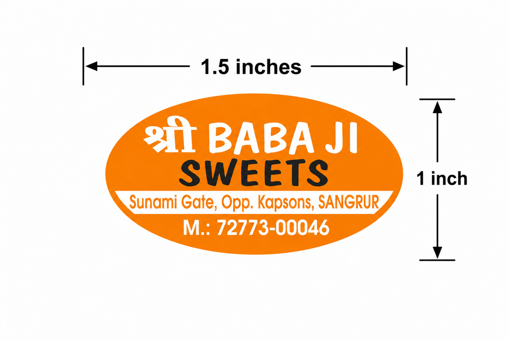 CUSTOM STICKER S 09| 100 SHEETS