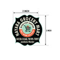 CUSTOM STICKER GR 09| 100 SHEETS