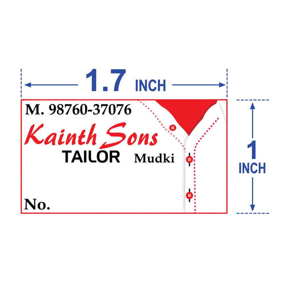 CUSTOM STICKER TA 09| 100 SHEETS