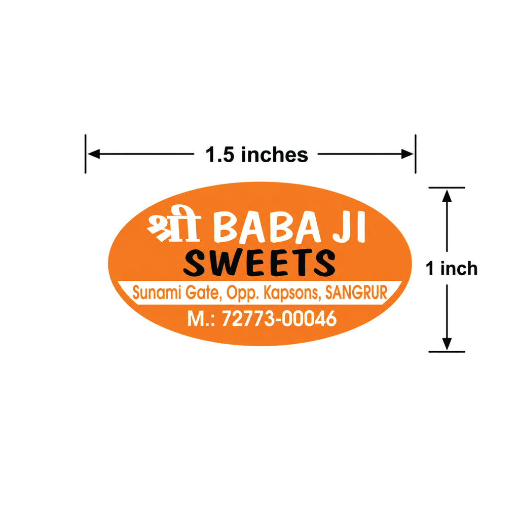 CUSTOM STICKER SW 09 | 100 SHEETS