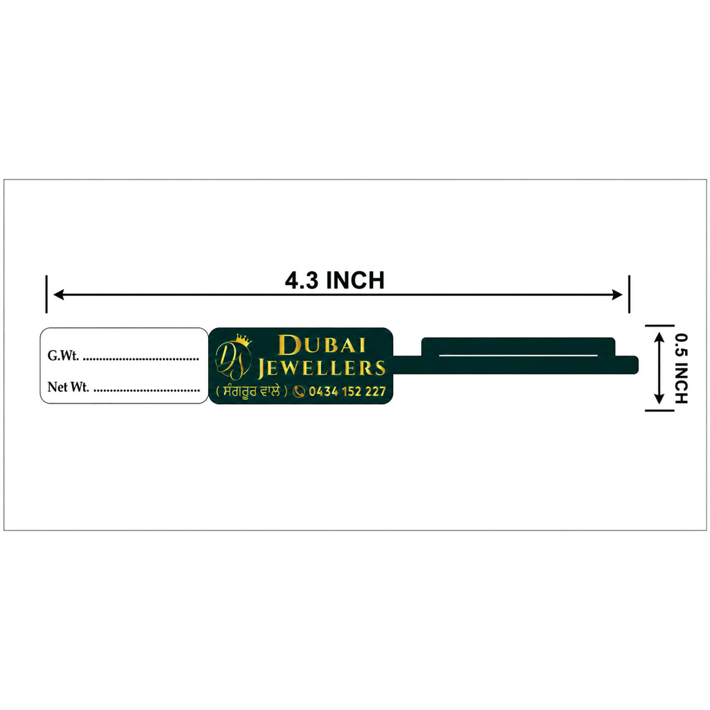 CUSTOM STICKER JE 09 | 100 SHEETS