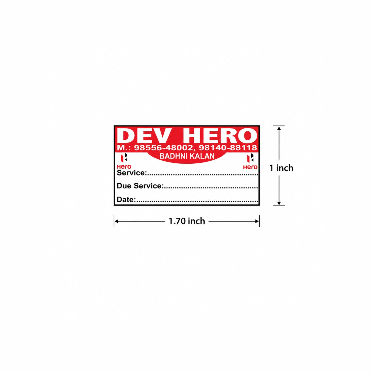 CUSTOM STICKER AU 12| 100 SHEETS