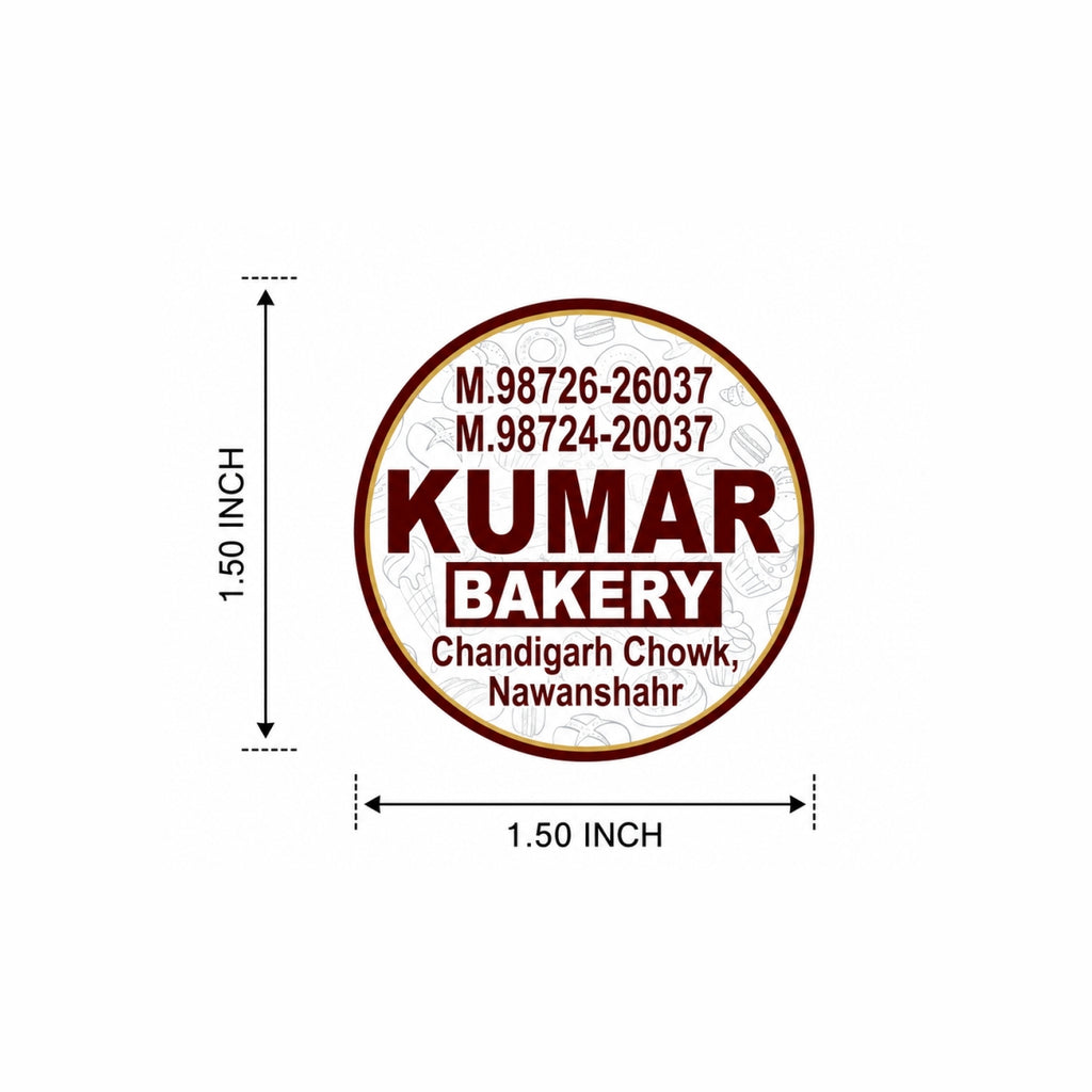 CUSTOM STICKER BK 018 | 100 SHEETS