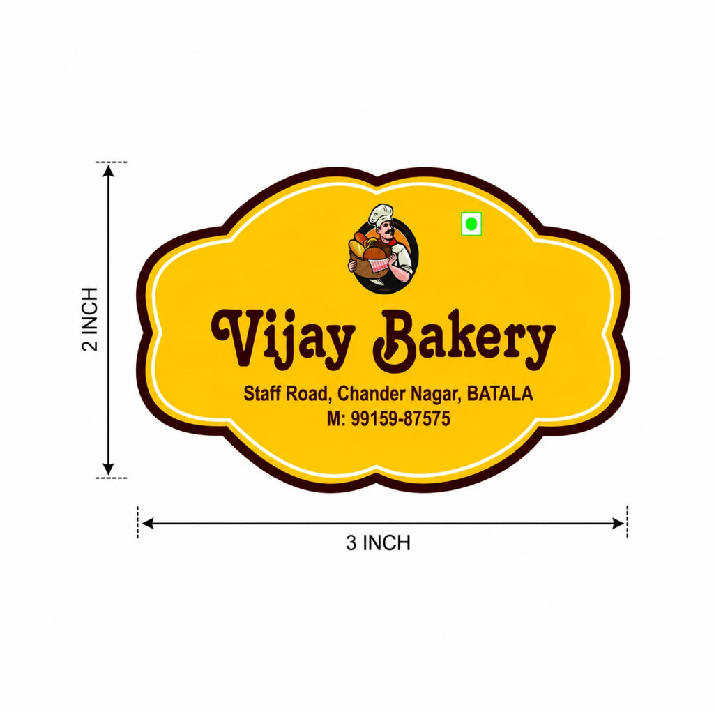 CUSTOM STICKER BK 38| 100 SHEETS