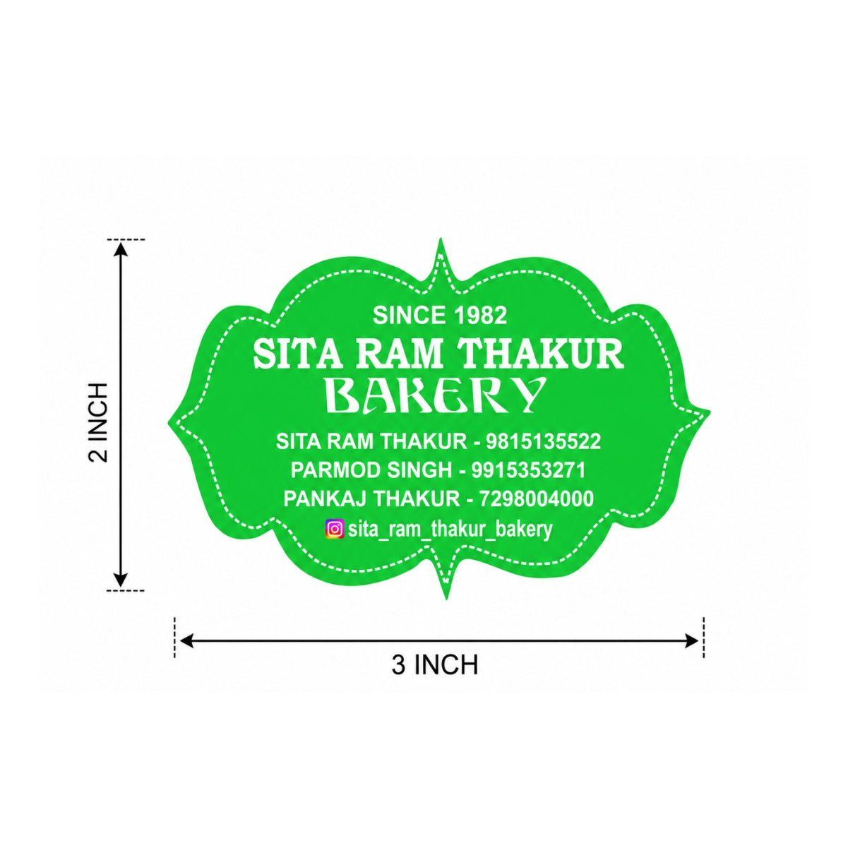 CUSTOM STICKER BK 39| 100 SHEETS
