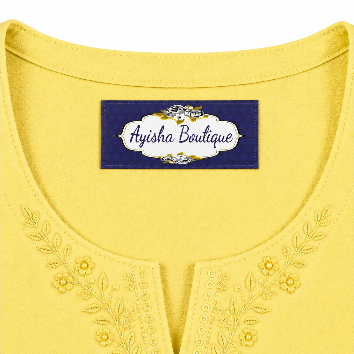 Neck Label B | 0018