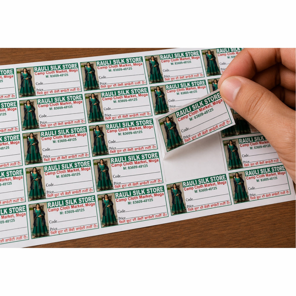 CUSTOM STICKER CL 23| 100 SHEETS