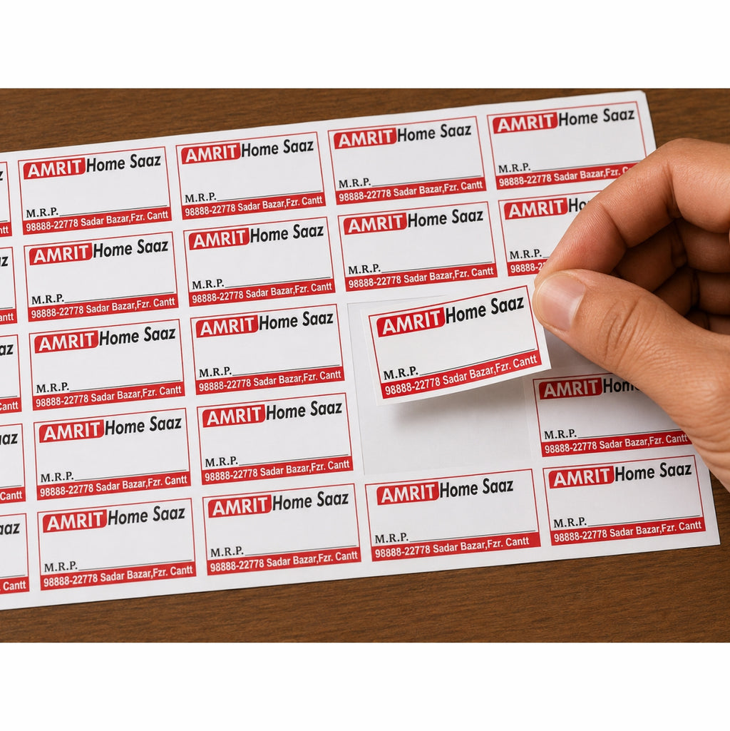 CUSTOM STICKER CL 24| 100 SHEETS
