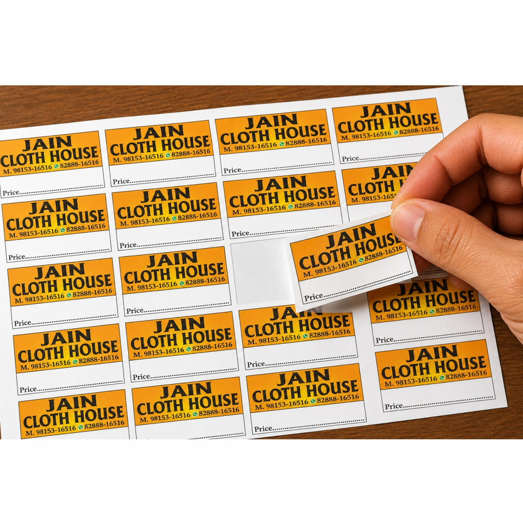 CUSTOM STICKER CL 28| 100 SHEETS