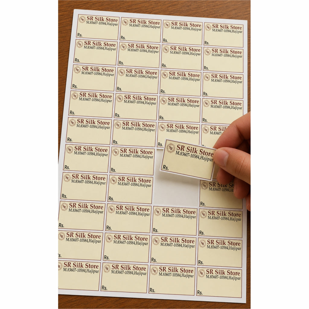 CUSTOM STICKER CL 35| 100 SHEETS