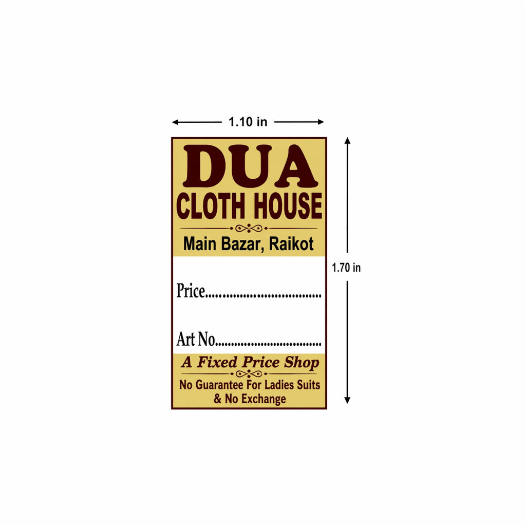 CUSTOM STICKER CL 16| 100 SHEETS