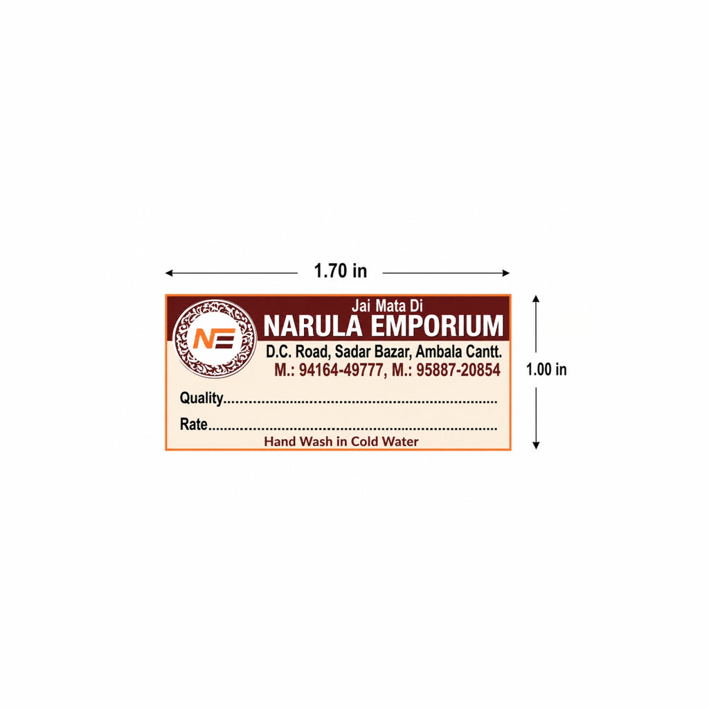 CUSTOM STICKER CL 25| 100 SHEETS