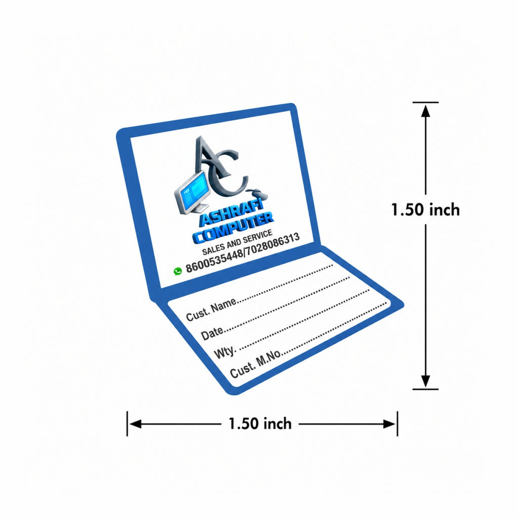 CUSTOM STICKER COM 07| 100 SHEETS