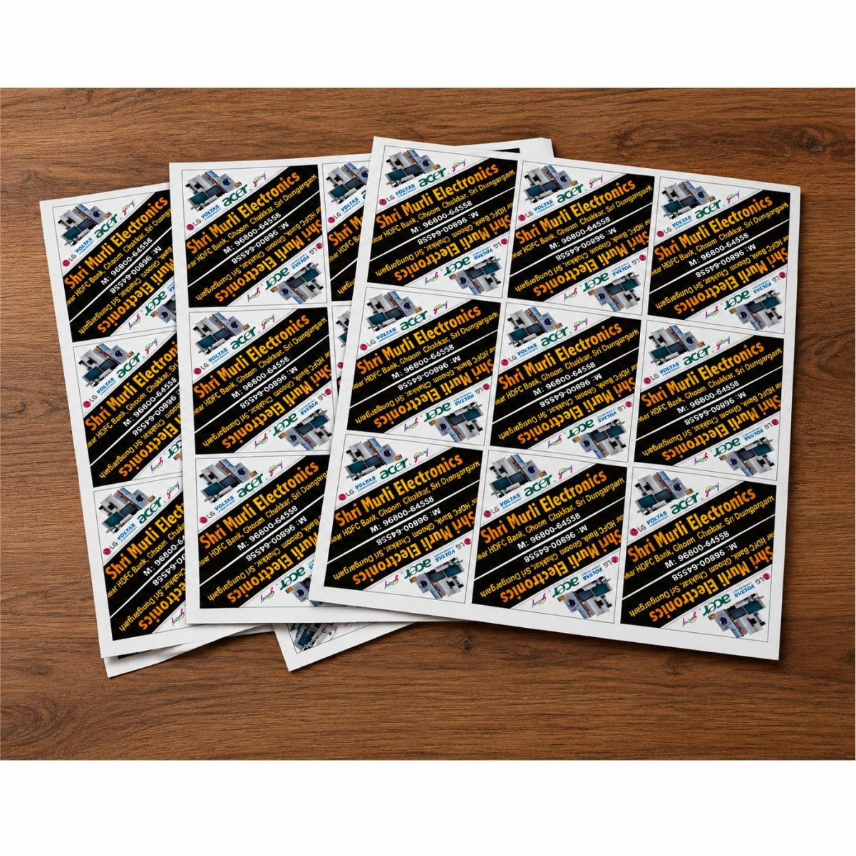 CUSTOM STICKER EL 03| 100 SHEETS